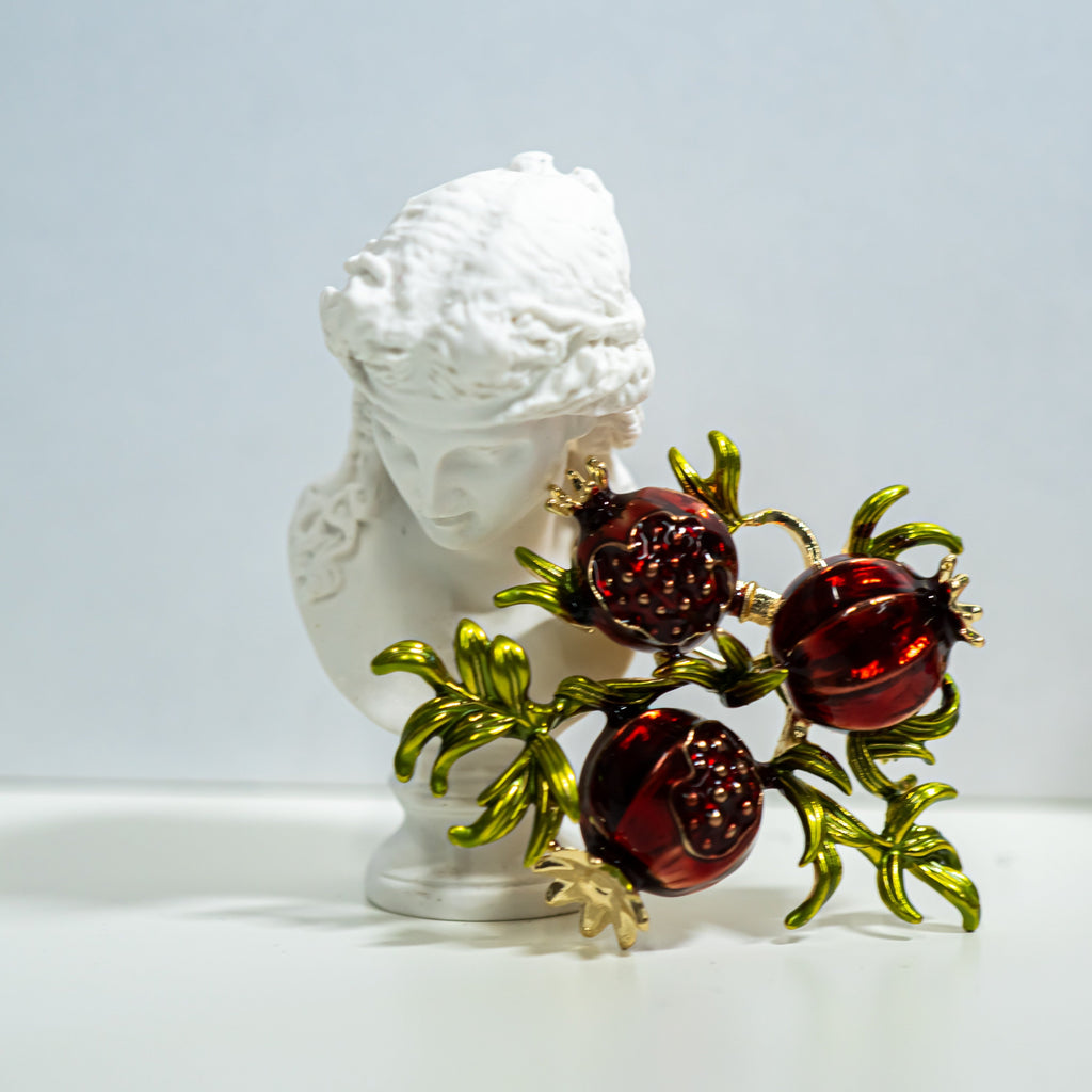 Pomegranate Brooch