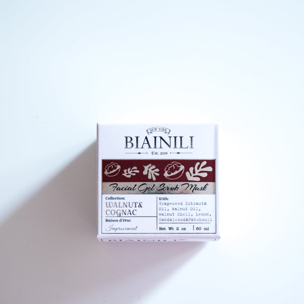 Walnut & Cognac; Face Mask Antioxidant