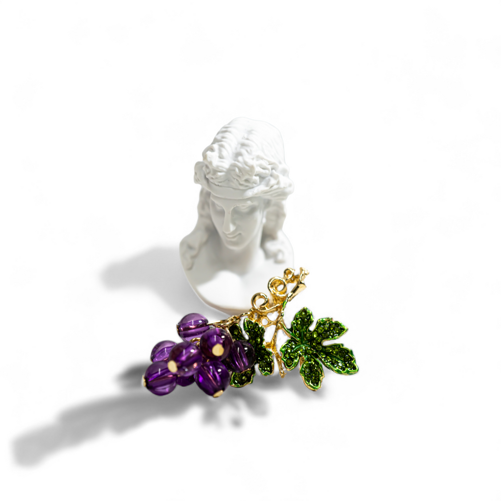 Grape Branch Brooch