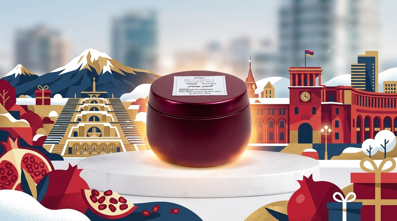 Winter Edition: Yerevan in January Home Candle
