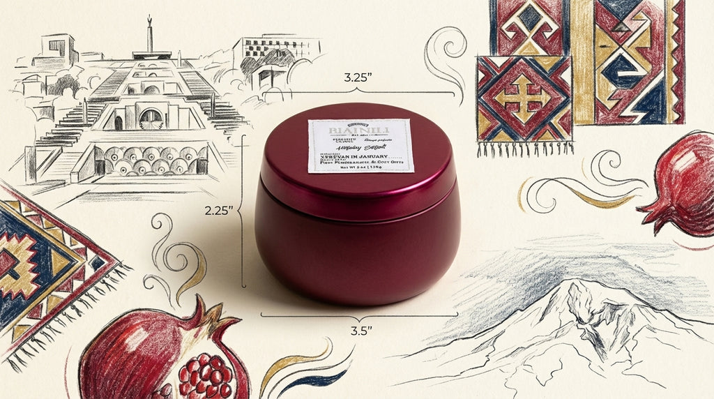 Winter Edition: Yerevan in January Home Candle