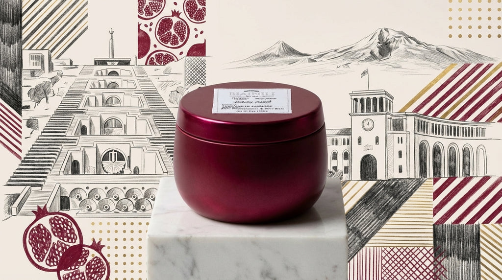 Winter Edition: Yerevan in January Home Candle