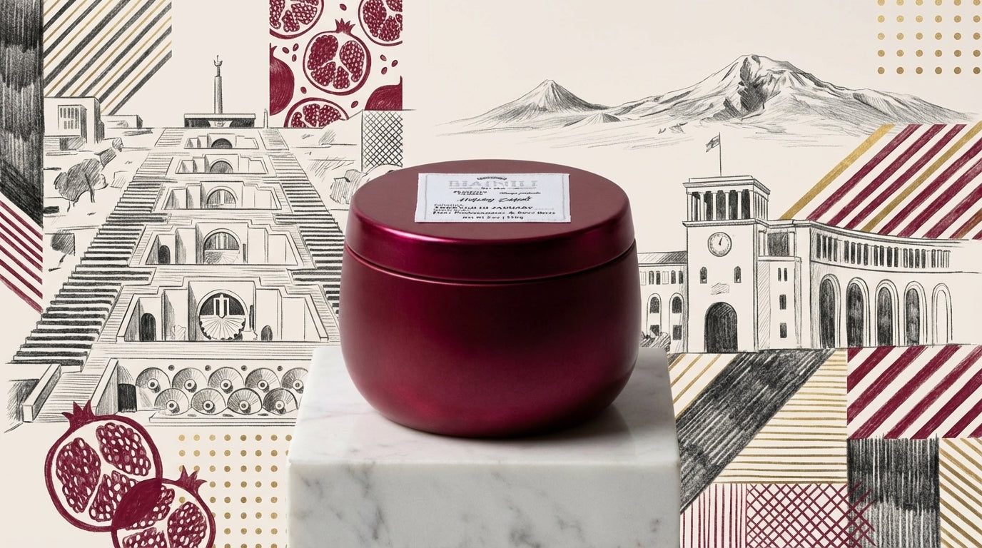 Winter Edition: Yerevan in January Home Candle