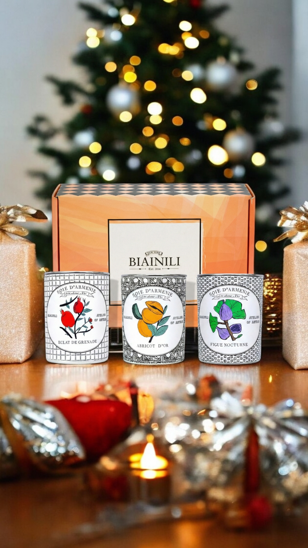 Soie D'Armenie Large Candles Gift Set