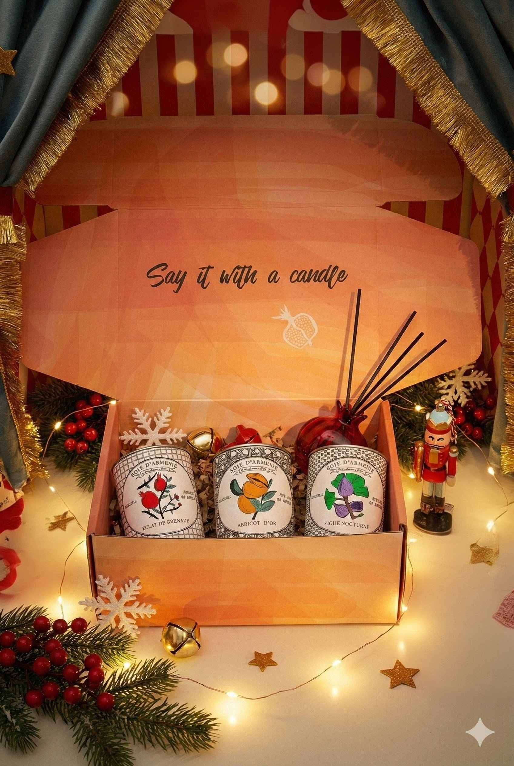 Soie D'Armenie Large Candles Gift Set