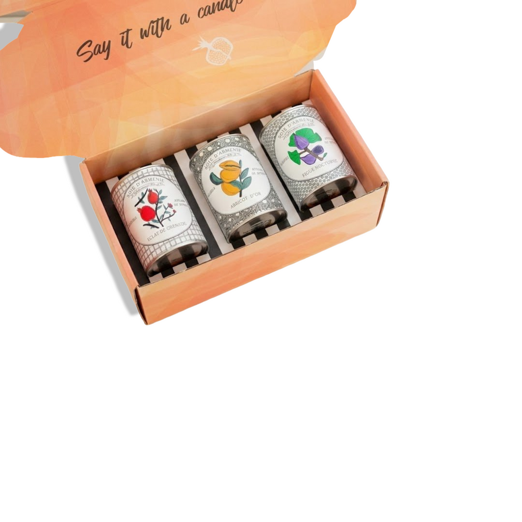 Soie D'Armenie Large Candles Gift Set