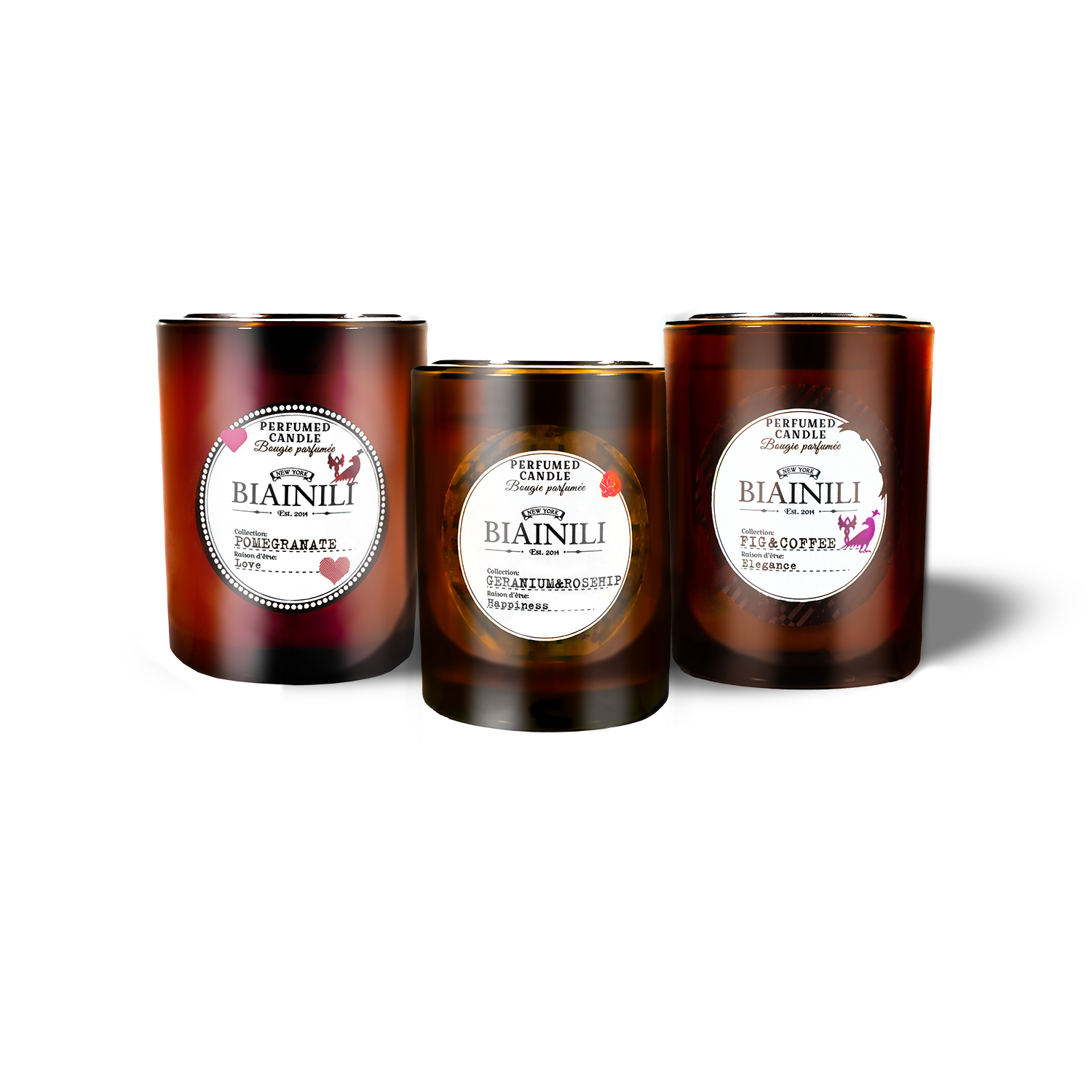 Candles Trio Set