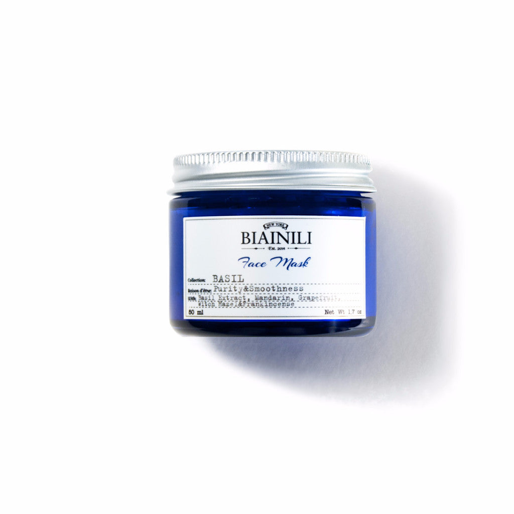 Basil Leafs Purifying Face Gel Mask - BIAINILI