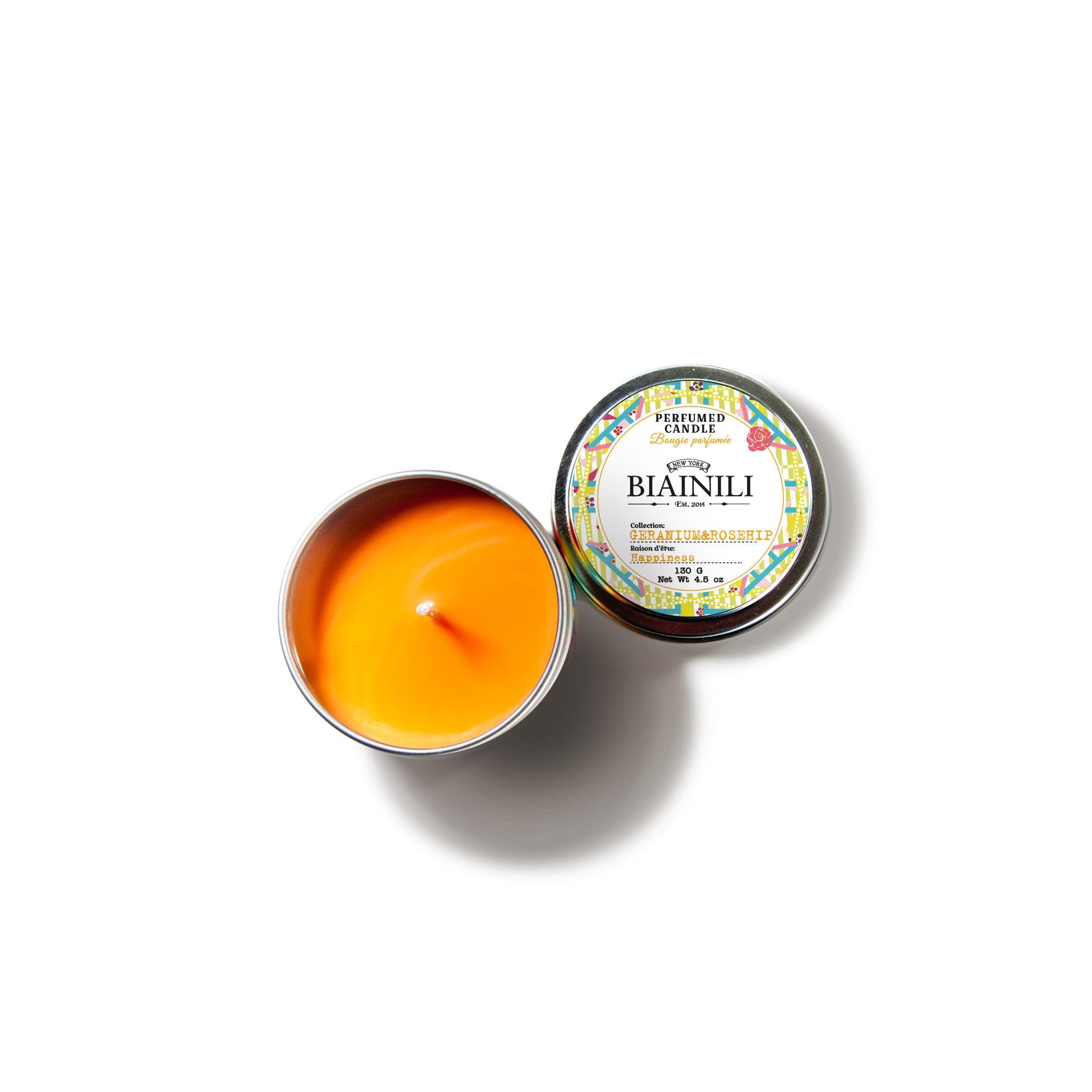 Geranium & Rosehip Candle