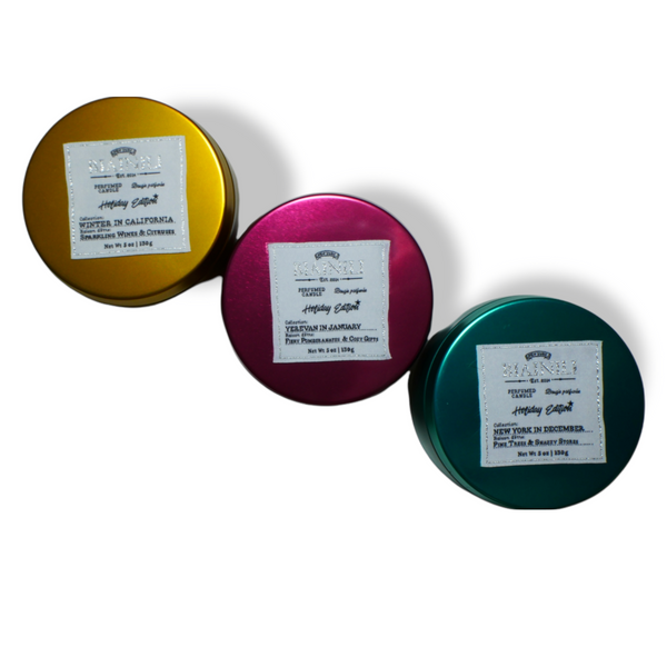 Holiday Edition Candle Trio Set